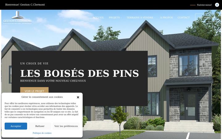 Screenshot of cclermont.ca