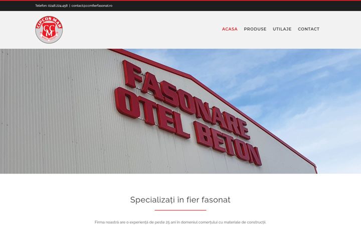 Screenshot of ccmfierfasonat.ro