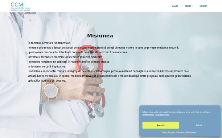 Screenshot of ccmi.ro