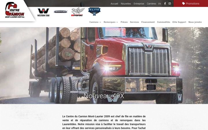 Screenshot of ccml.qc.ca