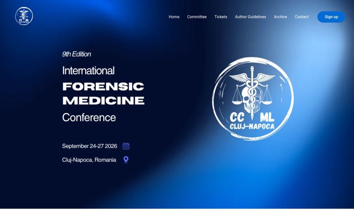 Screenshot of ccml.ro