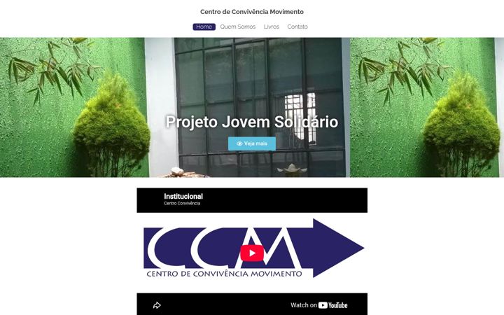 Skjámynd af ccmovimento.com.br