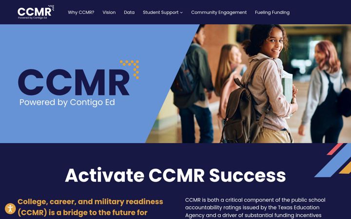 Screenshot of ccmrtexas.org