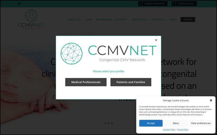 Zrzut ekranu ccmvnet.org