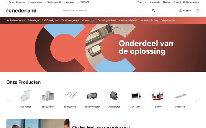 Screenshot of ccned.nl