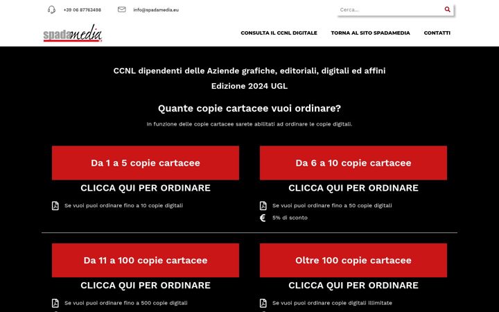 Screenshot of ccnlgraficiugl.it