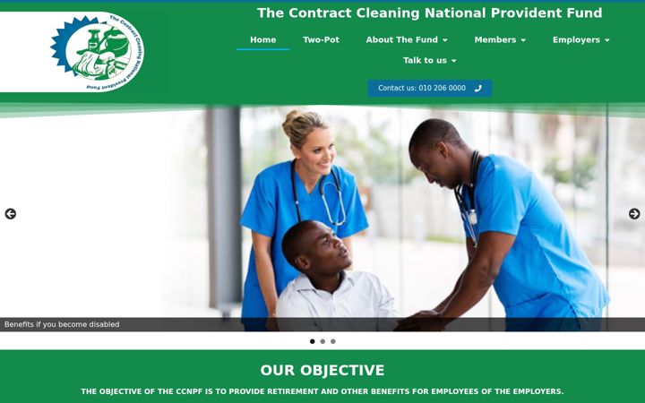 Screenshot ta' ccnpf.co.za
