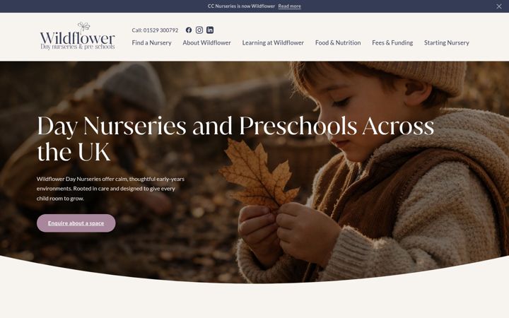 Screenshot of ccnurseries.com