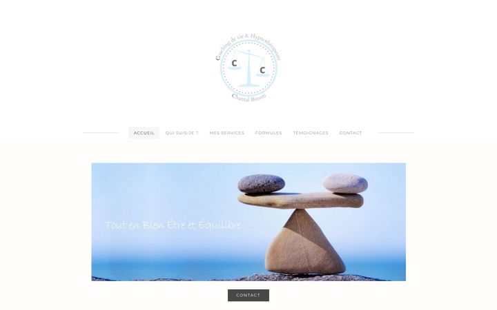 Screenshot of ccoachingchantal.ch