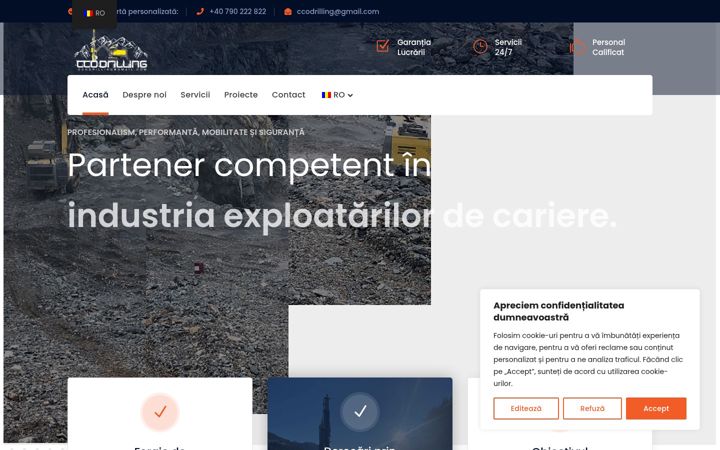 Screenshot of ccodrilling.com