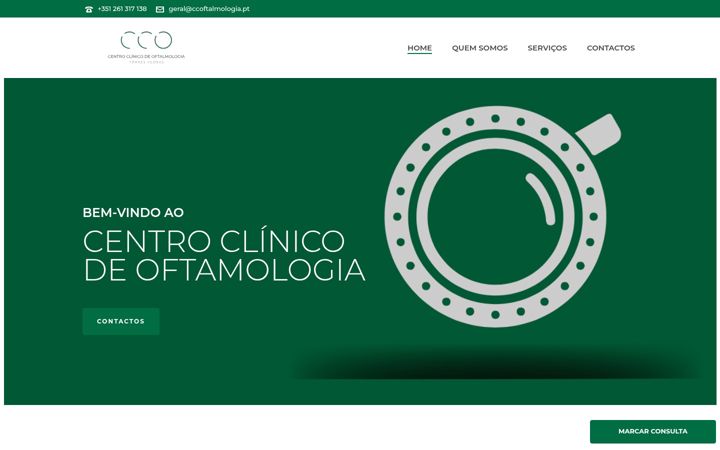 Screenshot του ccoftalmologia.pt