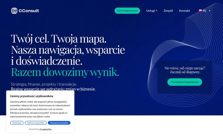 Ekrano kopija cconsult.pl