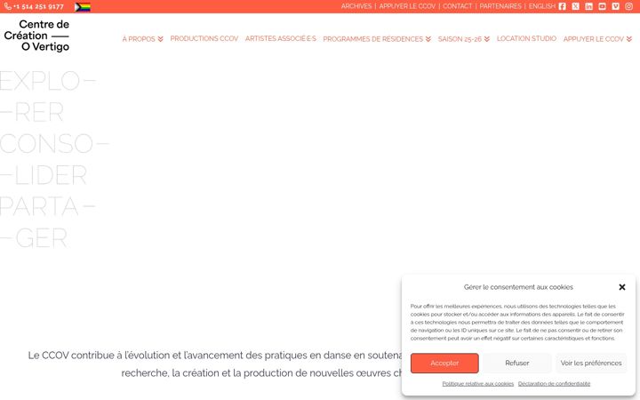 Screenshot of ccov.org