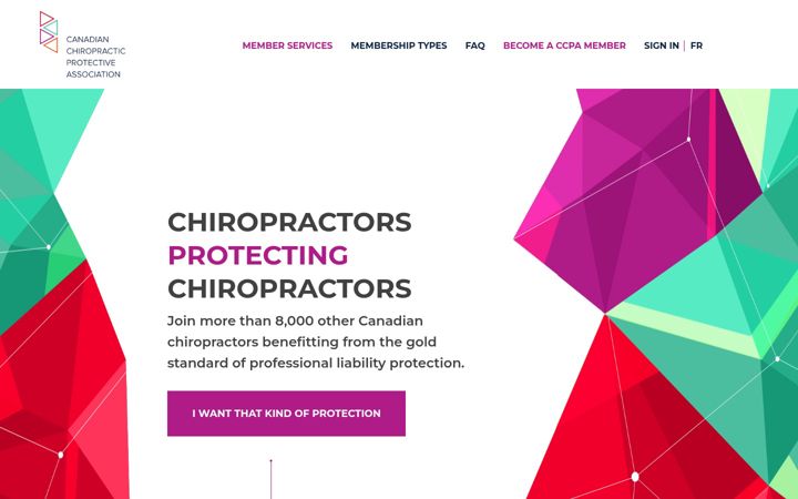 Screenshot of ccpaonline.ca