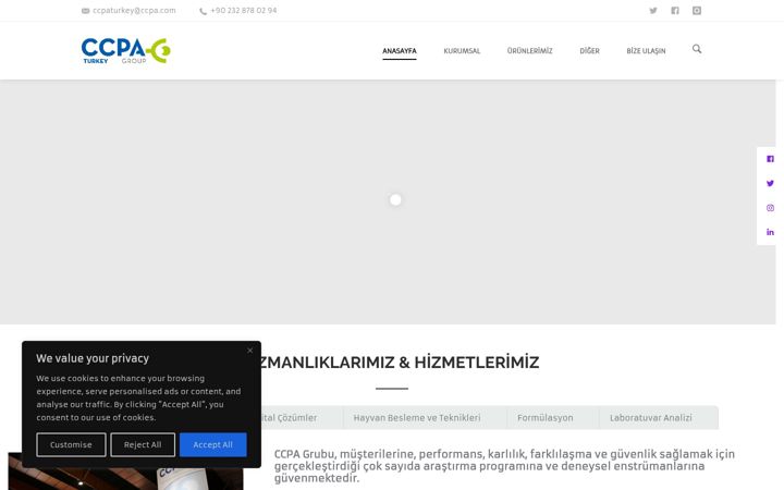 Ekrano kopija ccpaturkey.com.tr