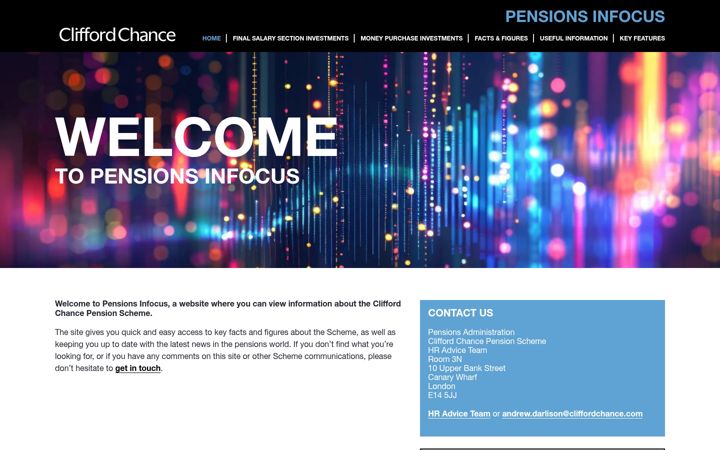 Screenshot του ccpensionsinfocus.co.uk
