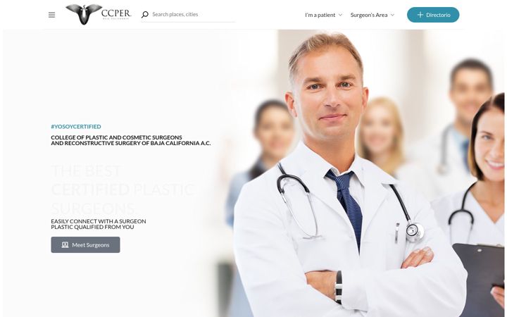 Screenshot of ccperbc.org