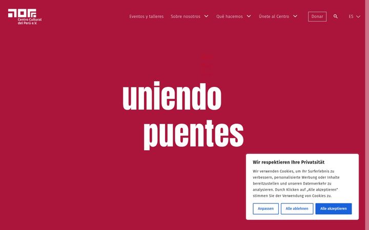 Screenshot of ccperu.de
