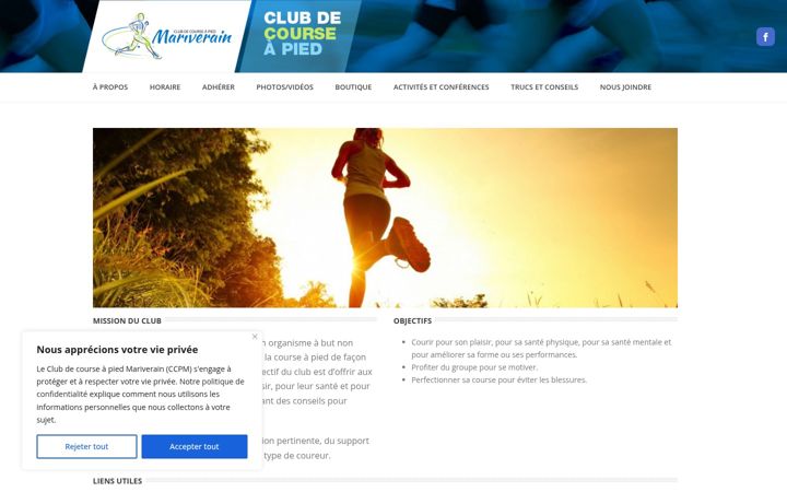 Screenshot of ccpmariverain.com