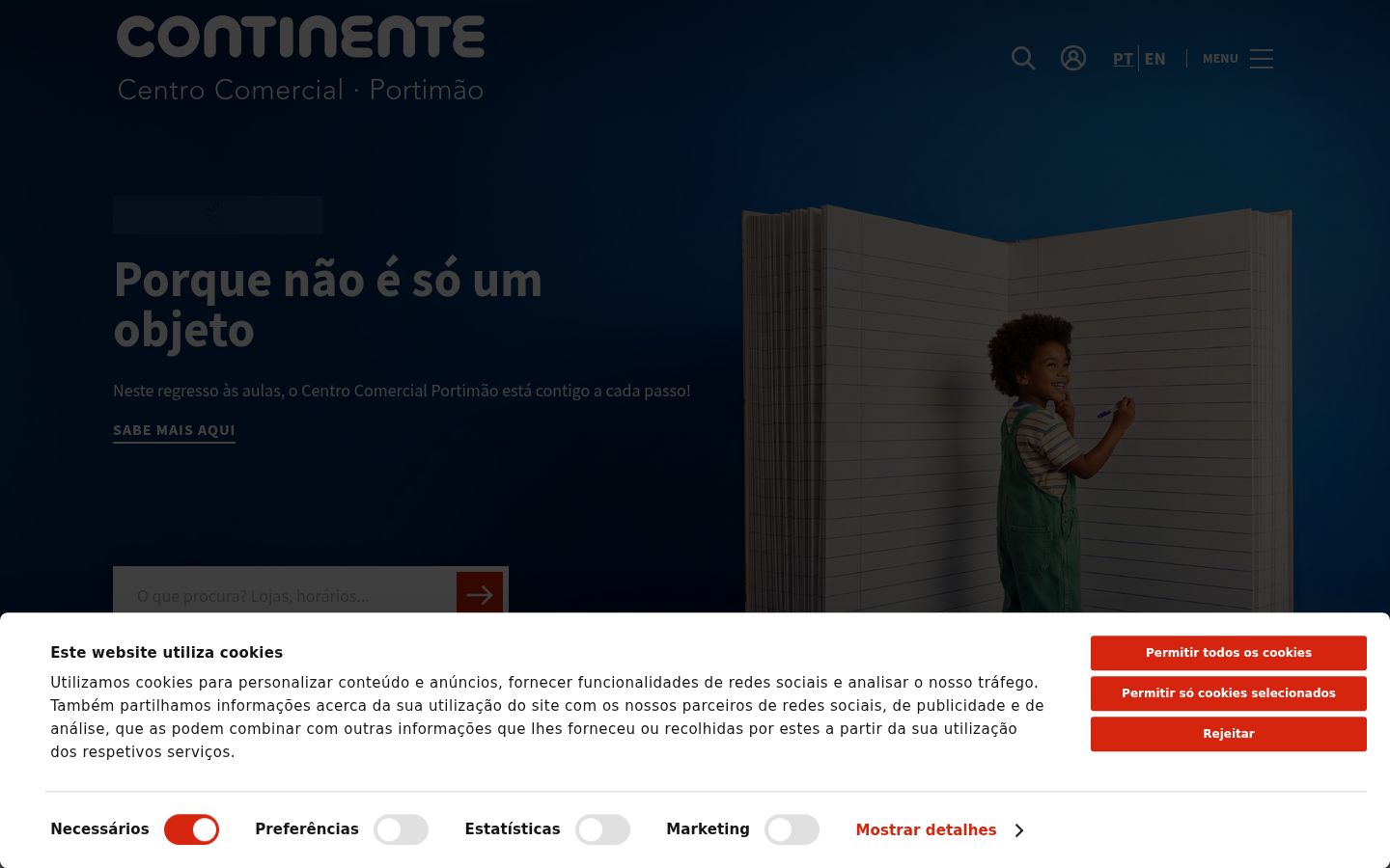 Screenshot tal-banner tal-kunsens muri qabel kwalunkwe interazzjoni