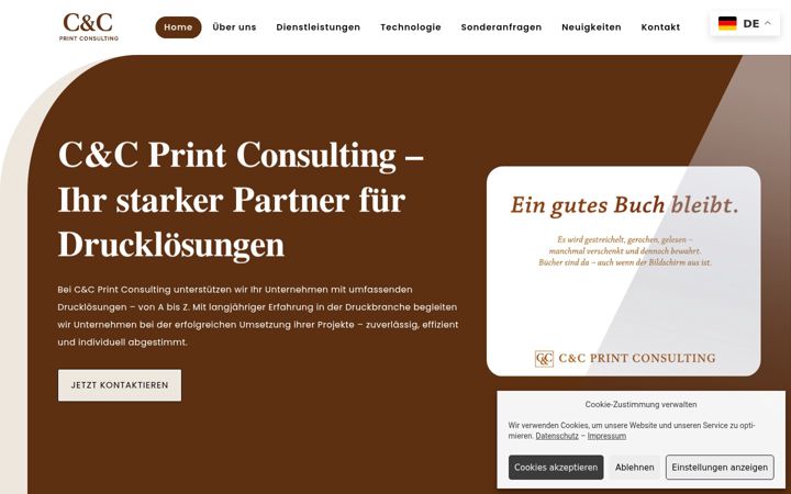 Screenshot of ccprintconsulting.com