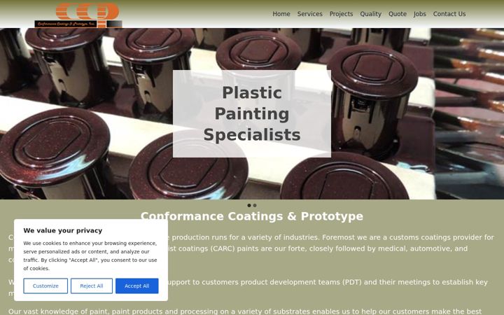 Screenshot of ccproto.com