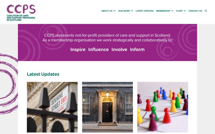 Screenshot of ccpscotland.org