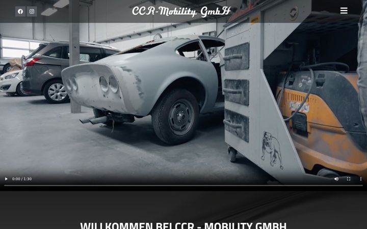 Screenshot of ccr-mobility.de