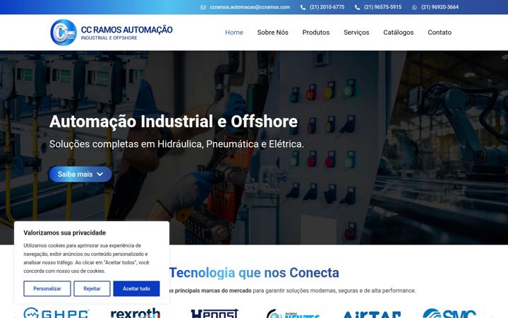 Screenshot of ccramos.com