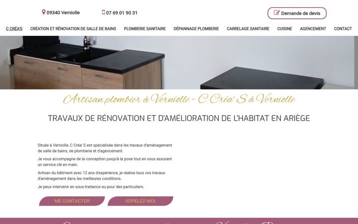 Screenshot of ccreas.fr