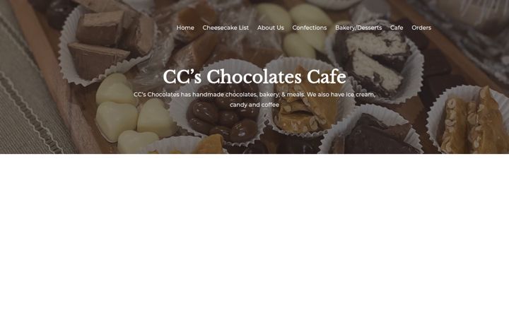 Screenshot of ccs-chocolates.com