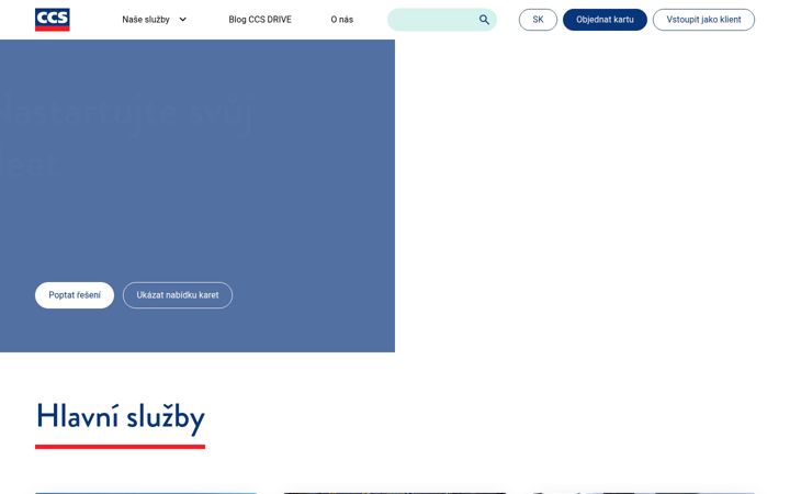 Screenshot of ccs.cz