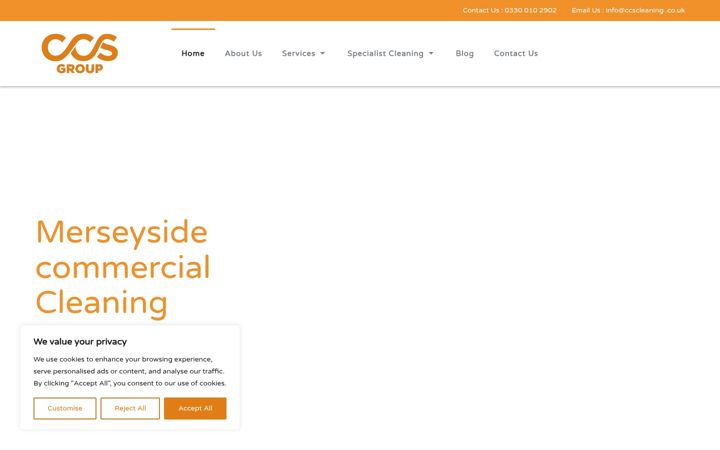 Screenshot of ccscleaning.co.uk