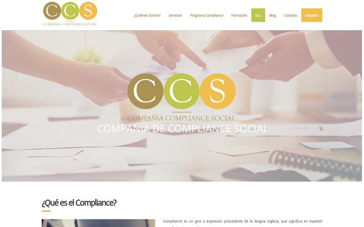 Screenshot of ccsconsultoria.es