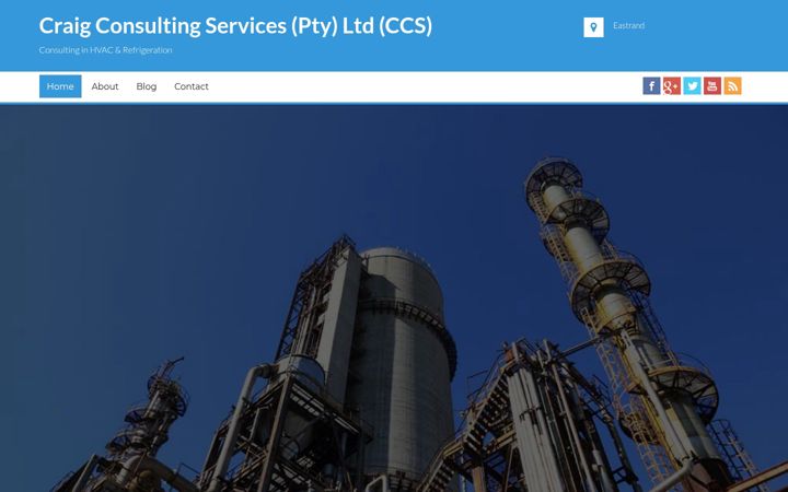 Screenshot ta' ccsgroup.co.za