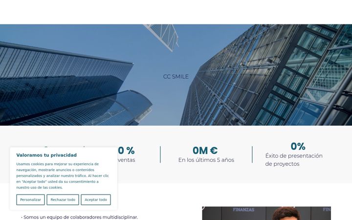 Screenshot of ccsmile.es
