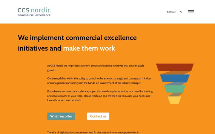 Screenshot of ccsnordic.com