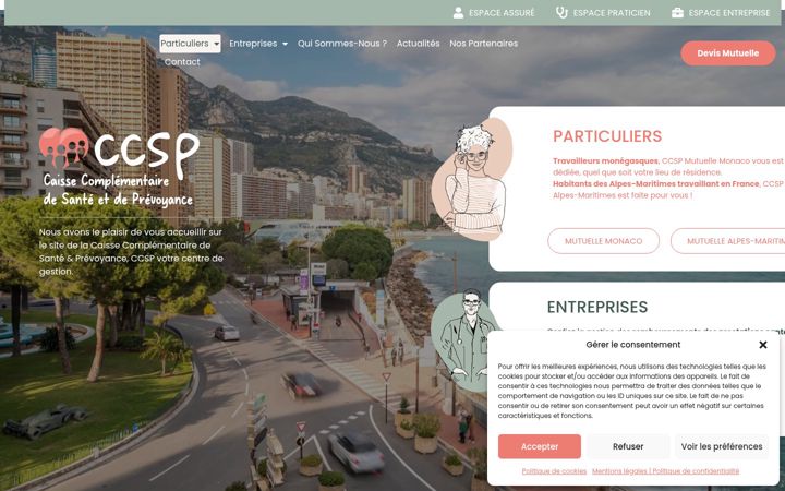 Screenshot of ccsp.mc