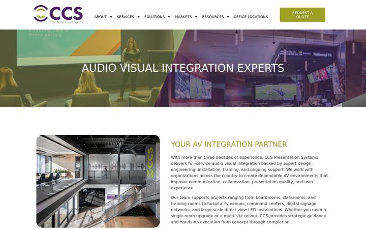 Screenshot of ccssouthwest.com