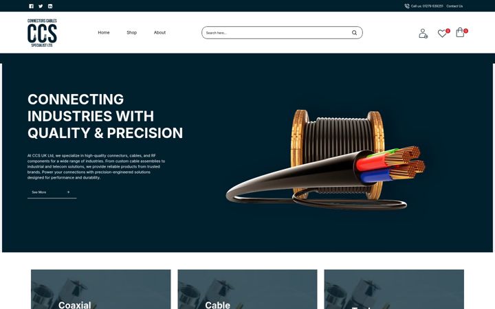 Screenshot of ccsukltd.co.uk