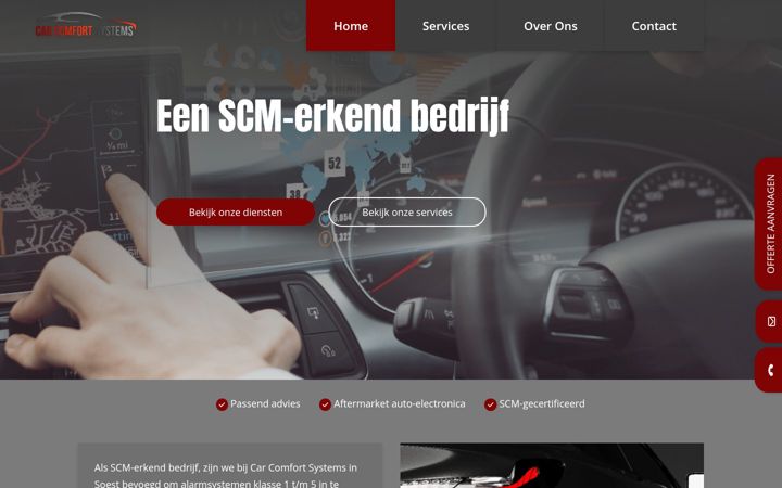 Screenshot of ccsystems.nl