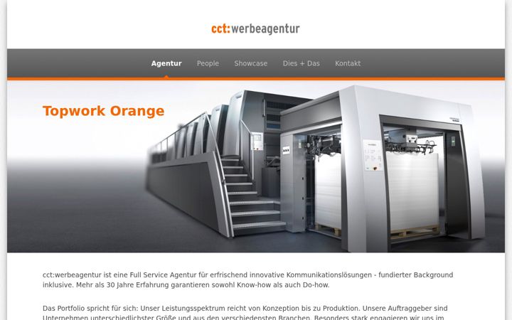 Screenshot of cct-heidelberg.com