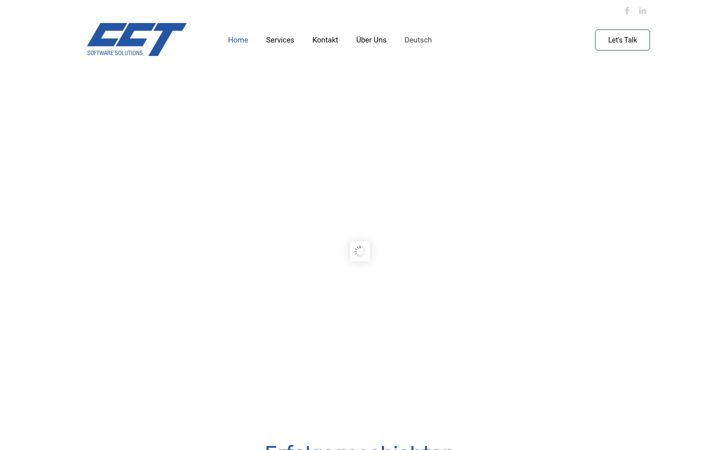 Screenshot of cct-software.com