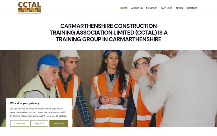 Screenshot of cctal.co.uk