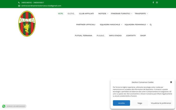 Screenshot of ccternanaclubs.it