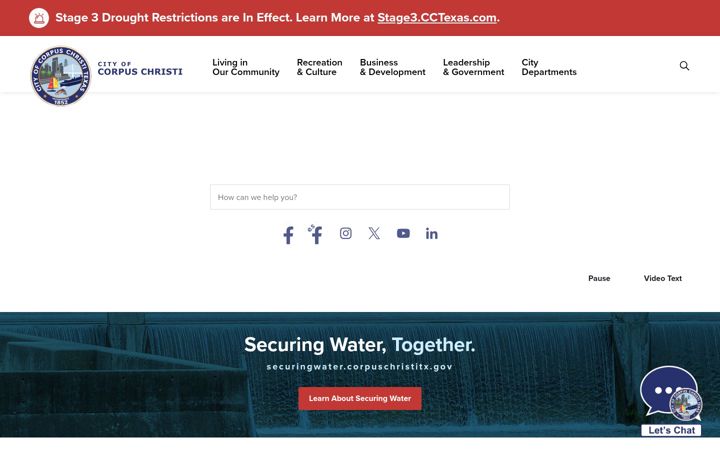 Screenshot of cctexas.com