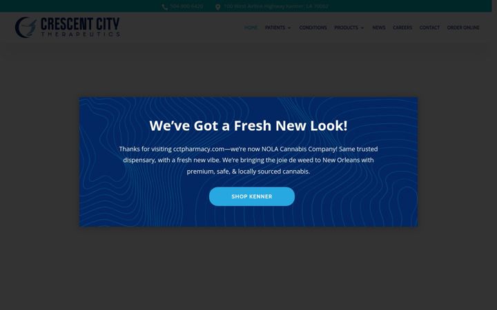 Screenshot of cctpharmacy.com
