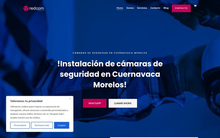 Screenshot of cctvcuernavaca.com