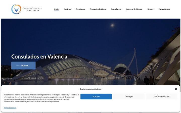 Captura de ecrã de ccvalencia.es