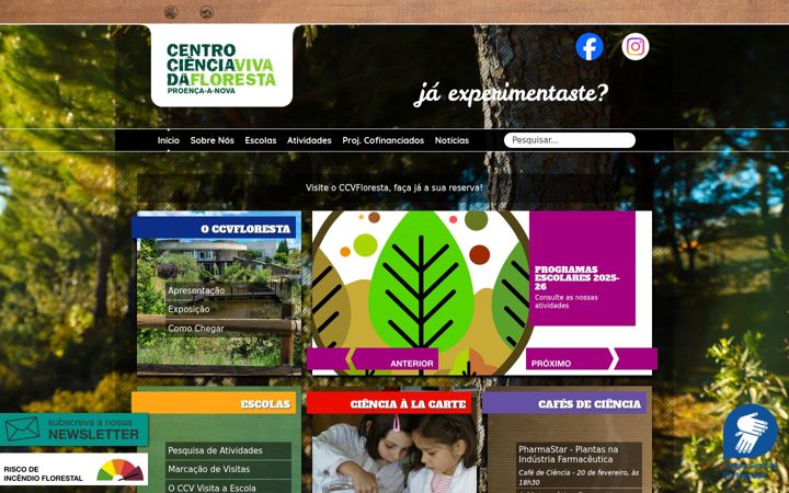 Screenshot of ccvfloresta.com